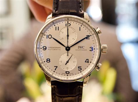 iwc portugieser chronograph.